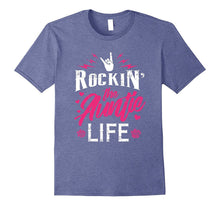 Rockin the Auntie Life Shirt Cool Tee for Aunt Mothers