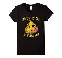 Poop Emoji Sister of the Birthday Girl Shirt