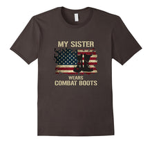Army My Sister Wears Combat Boots Proud Brother T-Shirt