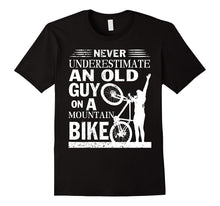 An Old Guy on a Mountain Bike T Shirt, Mountain Bike T Shirt
