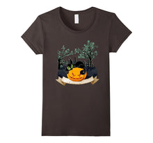 Happy Halloween Pumpkin Cat T-Shirt