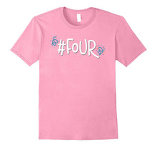 4th Birthday Party Shirt Kids Son Daughter Mom Dad Four 4