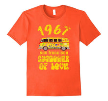 1967 San Francisco Summer of Love Vintage Van T-Shirt Retro