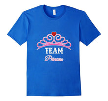 Team Princess Girl Pink Tee T Shirt for Gender Reveal Party