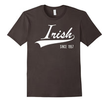 60th Birthday Gift Shirt Irish Since 1957 60 Years Old Tee