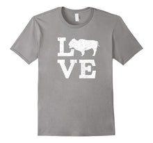 I Love Bisons Buffalos T-Shirt Funny
