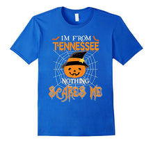 Tennessee - Nothing Scares Me Halloween Pumpkin Face Shirt