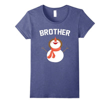Brother Christmas Snowman Family Matching Pajamas T-Shirt