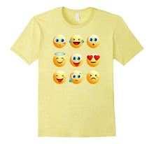 Halloween Emojis Costume Shirt With Different Emotions