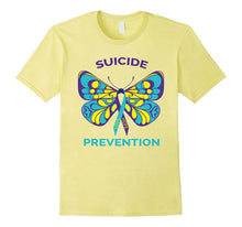 Suicide Prevention Awareness Butterfly Ribbon T-Shirt