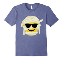 Mummy Emoji T-Shirt Sunglasses Halloween Costume Gift
