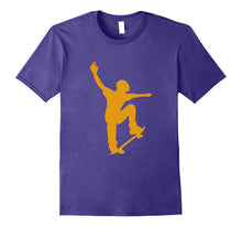 Skateboard Kick Flip Tshirt Silhouet Skateboarder
