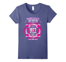 October 1977 40th Birthday 40 Years Old Gift T-Shirt
