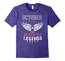 October 2001 Gift 16 Years Old Shirt - 2001 Birthday T Shirt