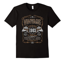34th Birthday Gift TShirt Vintage 1983 - 34 Years Old Shirt