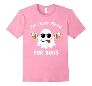 'I'm Just Here for Boos' Funny Beer Drinking Boos Shirt