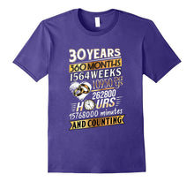 30th Anniversary T-Shirt 30 Years Wedding Marriage Gift
