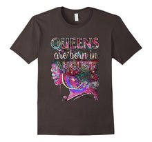 August Queens, Colorful Birthday Shirt