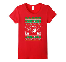Rock Climbing Ugly Christmas Sweater Style Gift Tshirt