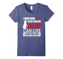I Love My English Bulldog T-Shirt Gift for Bulldog Lovers