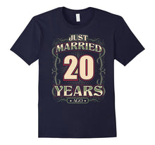 20th Wedding Anniversary Shirt Just Married 20 Years Ago