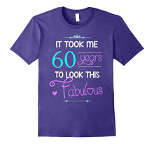 60th Birthday Gift Shirt Fabulous 60 Year Old Tshirt