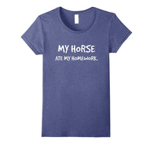 "My Horse Ate My Homework" Equestrian Pony T-Shirt