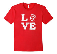 10th Wedding Anniversary T-Shirt Funny for Married in 2007