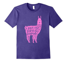 Funny Save the Drama for Your Llama Shirt Lama Hot Pink