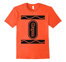 5 Colors Crayon Box Group Costume Halloween T-Shirt