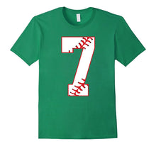 Cute Seventh Birthday Party 7th Baseball T-Shirt Born 2010