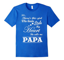 Stole My Heart She Calls Me Papa T-Shirt