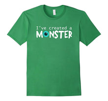 Matching Dad and Son Shirt I Created a Monster Set Funny Tee