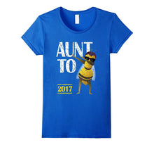 Dabbing Bee Funny Aunt to Be 2017 T Shirt