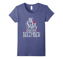 Big Sister Shirt Pregnancy Baby Mom Effective December