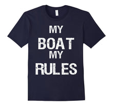 Funny Boat Captain Owner Lover Dad Men Apparel Gift T-Shirt