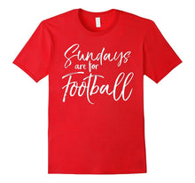 Sundays Are for Football Shirt Vintage Fun Fall Tailgate Tee
