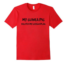 "My Guinea Pig Deleted My Lesson Plan" Funny Rodent T-Shirt