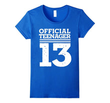 Officially a Teenager Birthday Girl or Boys T-Shirt
