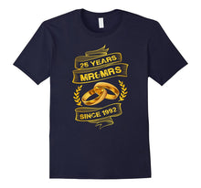 25th Wedding Anniversary Tshirt MR&MRS Gifts for Couples
