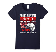 Softball Dad Shirts - Proud Softball Dad Tshirt