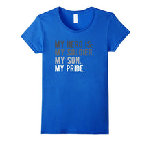 Proud Army Mom Dad Shirt Son Soldier Hero Boy Apparel