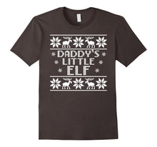Daddy's Little Elf Matching Family Christmas T-Shirt Gift