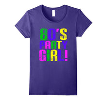 I Love 80s Tees 80's Party Girl Retro Vintage T Shirt
