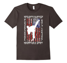 Taekwondo Shirt 5 Tenets Taekwon-Do Martial Arts Kick White