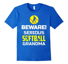Beware! Serious Softball Grandma Funny Shirt Gift