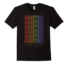 Austin Pride Shirt August 26 2017 Rainbow Flag LGBT Equality