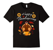 Happy Thanksgiving - Funny Pumpkin Turkey Day T-Shirt