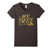 3rd Wedding Anniversary T-Shirt MR&MRS Gifts for Couples