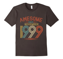 Awesome Since November 1999 Funny T-Shirt 18th Birthday Tee